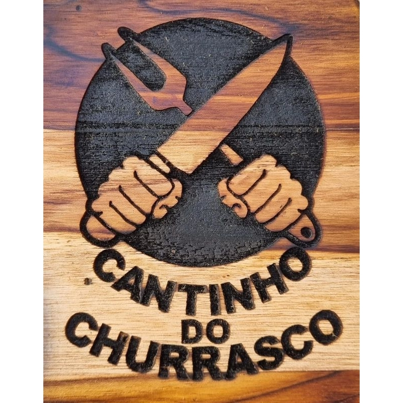 Tábua de Churrasco Gourmet com Gaveta Personalizada