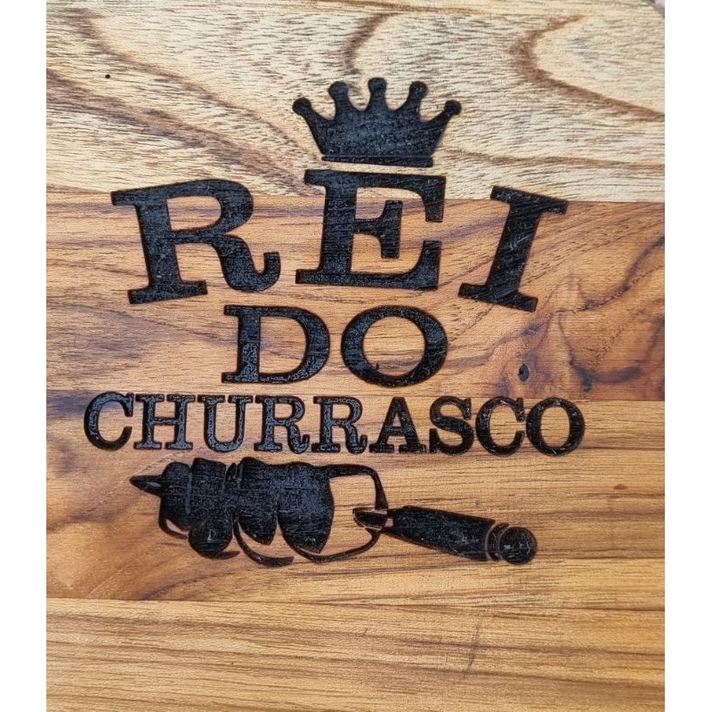 Tábua de Churrasco Gourmet com Gaveta Personalizada