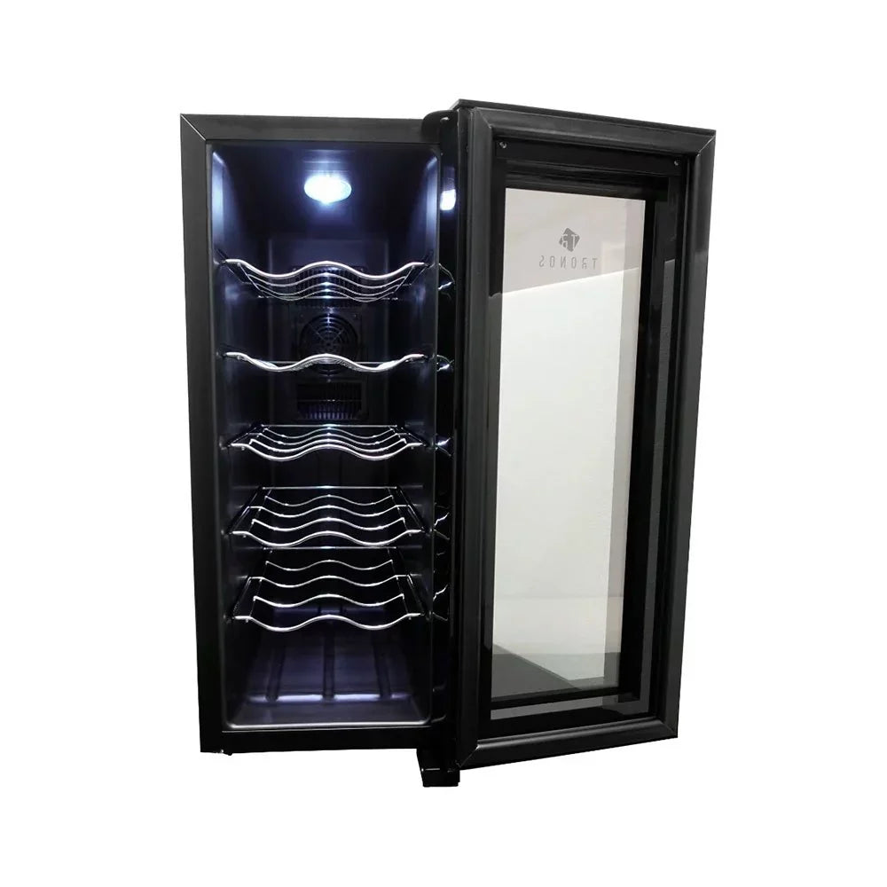 ADEGA CLIMATIZADA TOUCH 12 GARRAFAS TRONOS 127V
