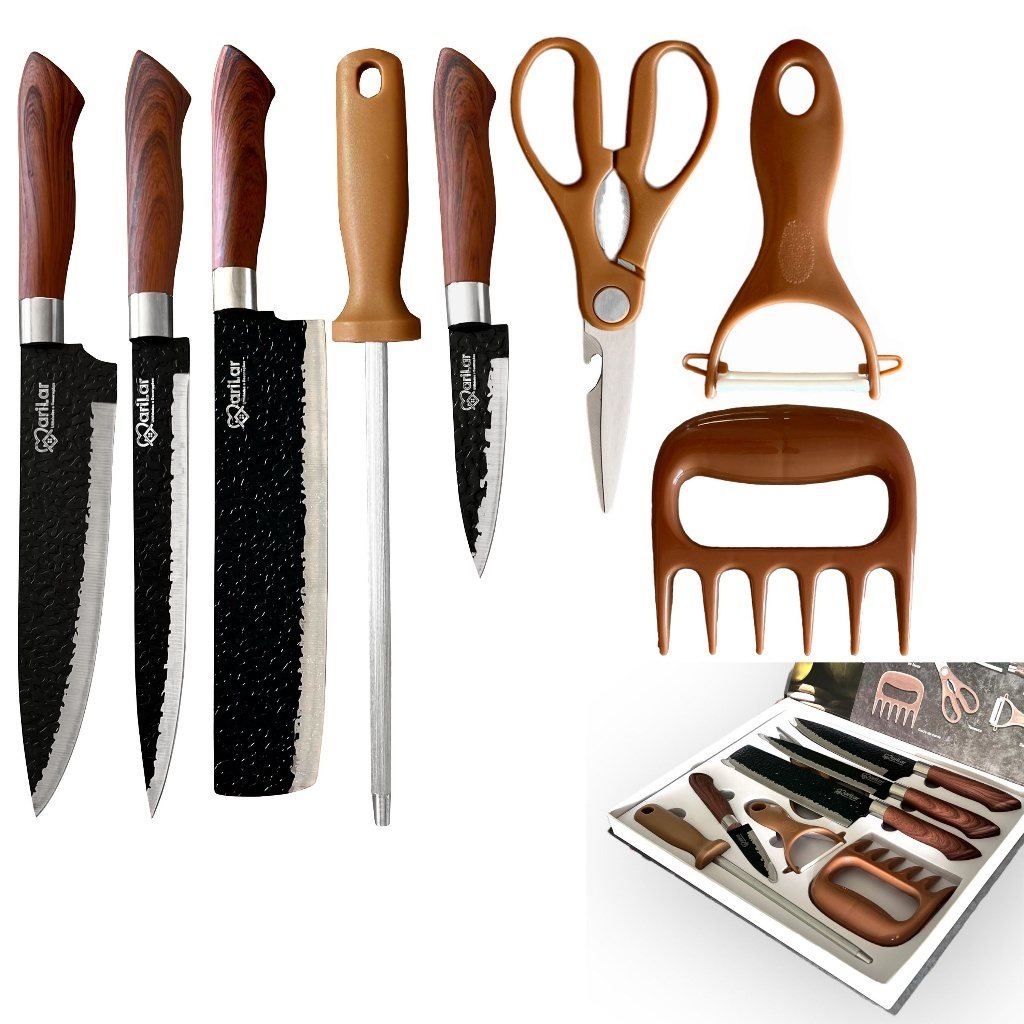 Kit de Facas para Churrasco e Cozinha