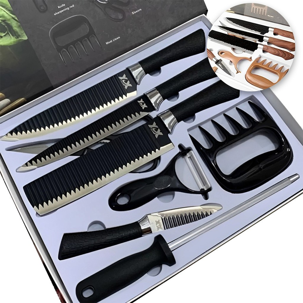 Kit de Facas para Churrasco e Cozinha