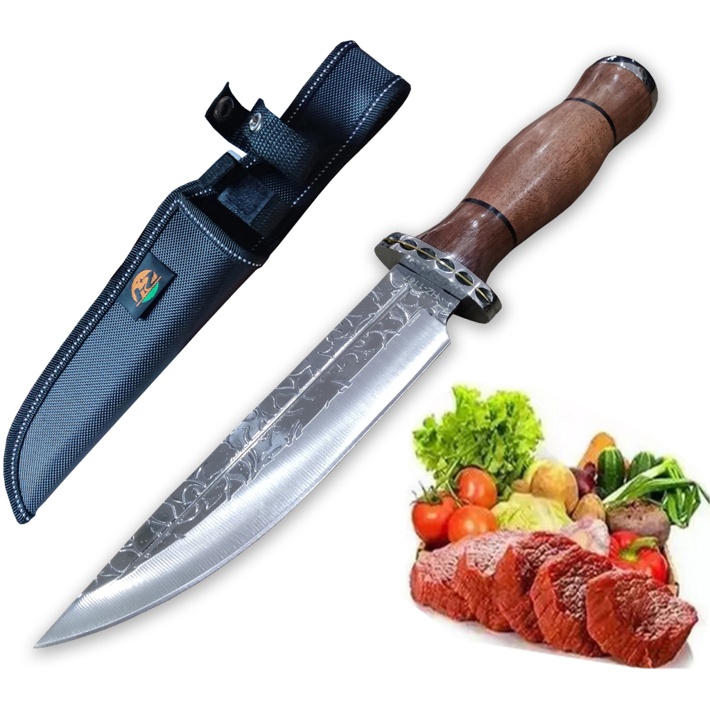 Faca Boa Para Churrasco Colecionador Lâmina Em Inox Excelente Corte