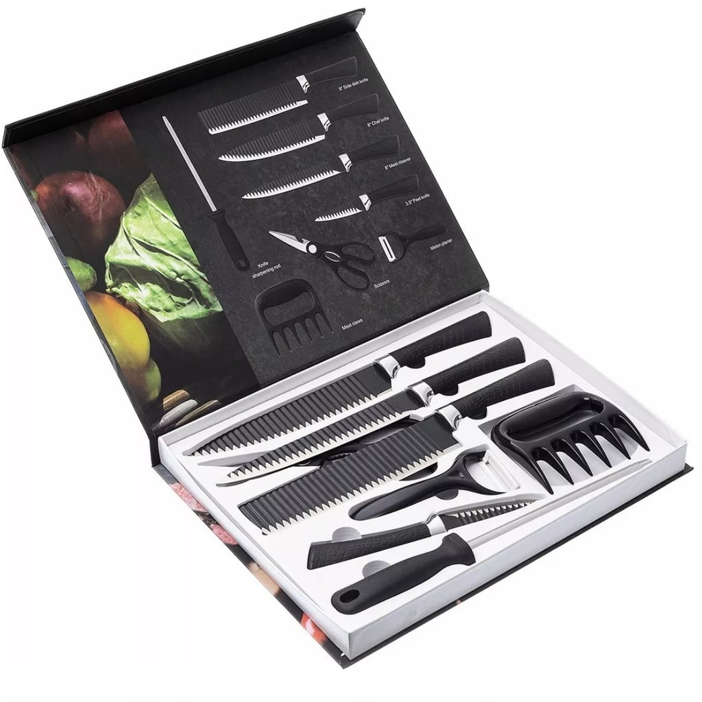 Conjunto de Facas Profissional Inox 8 Peças