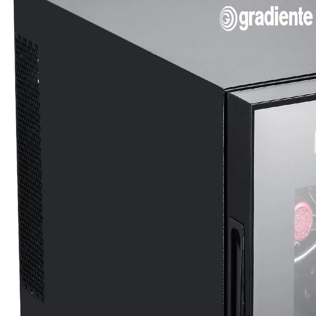 Adega De Vinhos 8 Garrafas Display Digital Gradiente Bivolt