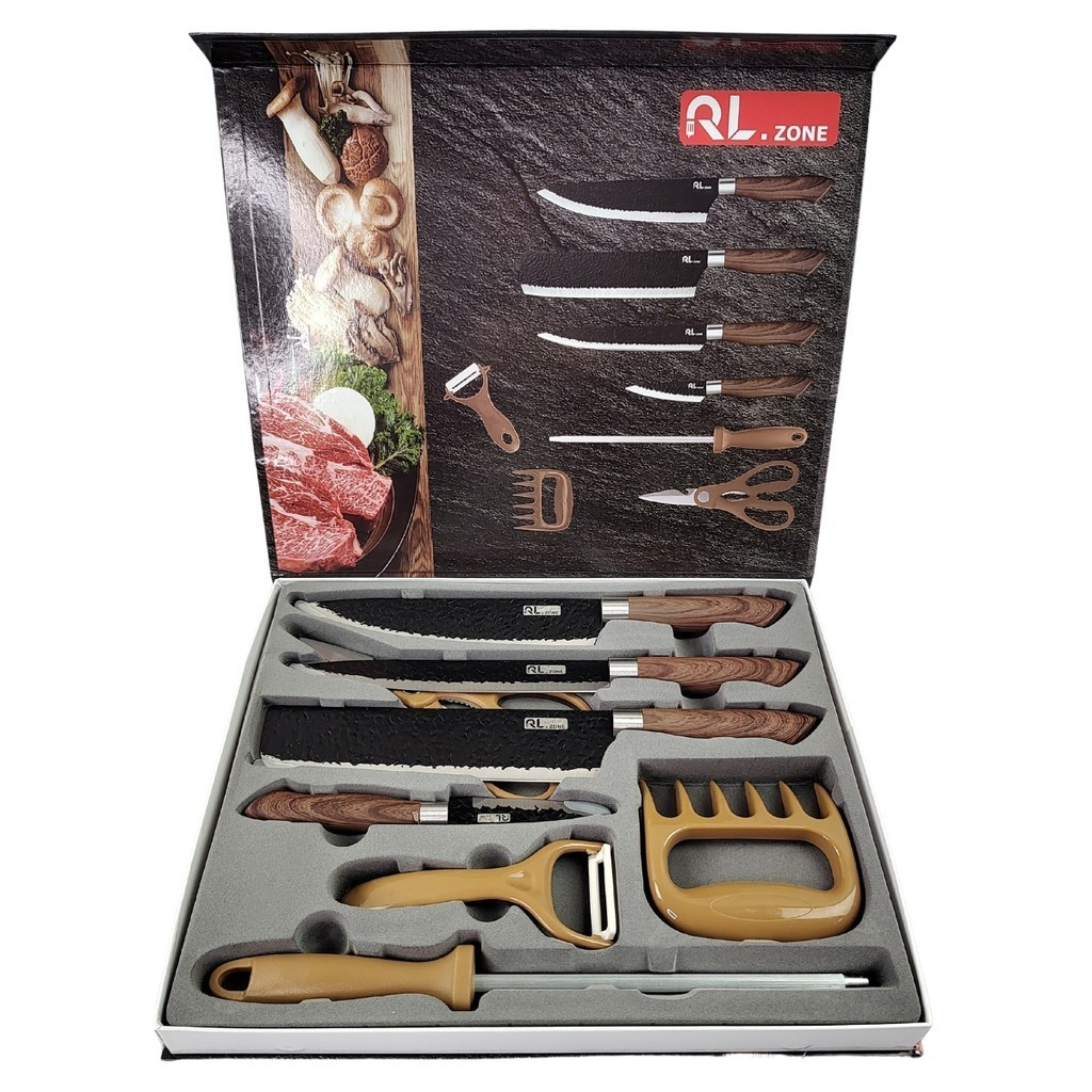 Conjunto de Facas Profissional Inox 8 Peças