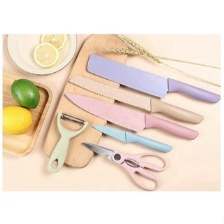 Conjunto de Facas Inox 6 Peças