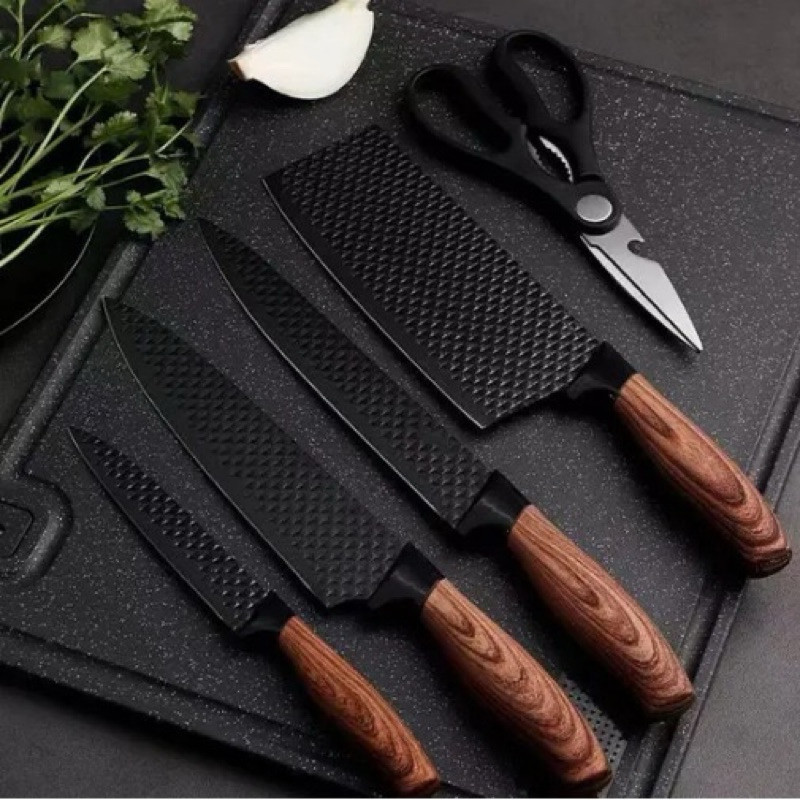 Conjunto de Facas Inox 6 Peças